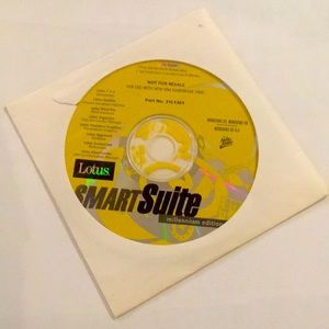 Lotus SMART Suite millennium edition CD for Windows 95,Windows 98,Windows NT 4.0